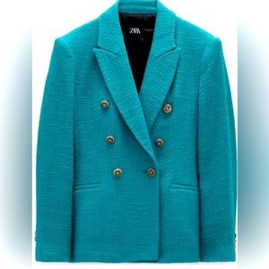 ZARA double breasted Blazer
